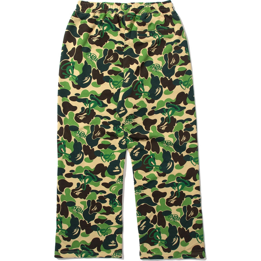 BAPE X SPOTIFY BY CENTRAL CEE CAMO RELAXED FIT SWEATPANTS MENS