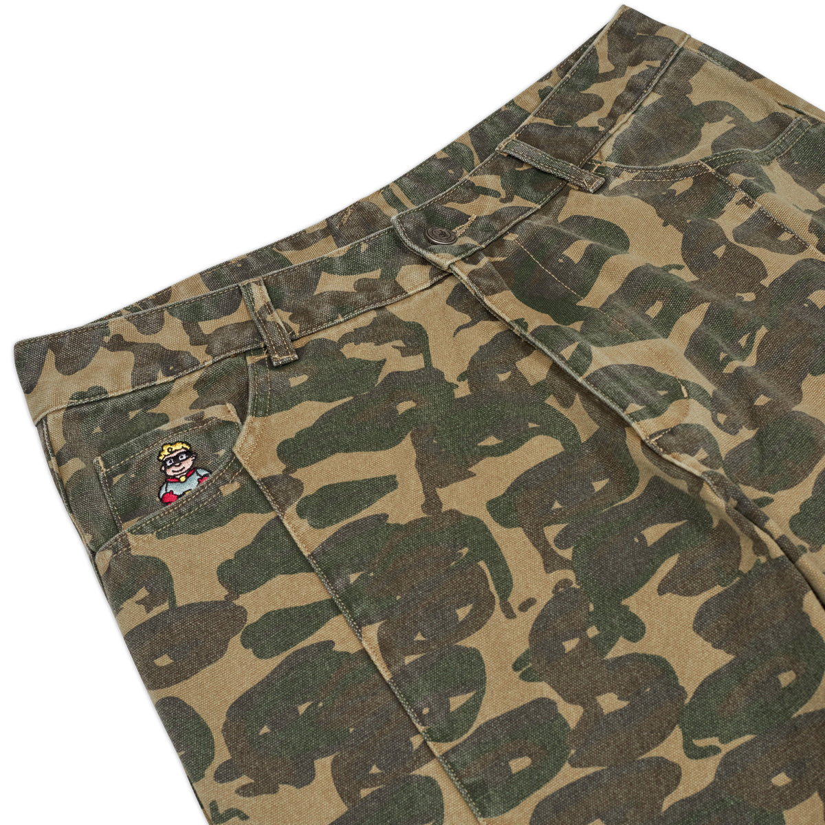 Kidsuper Face Camo Wide Leg Jean