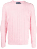 Polo Ralph Lauren long-sleeved cable-knit jumper