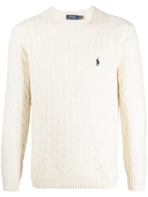 Polo Ralph Lauren cable-knit cotton jumper