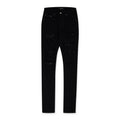 Overdyed Black Crystal Thrasher Skinny Jeans