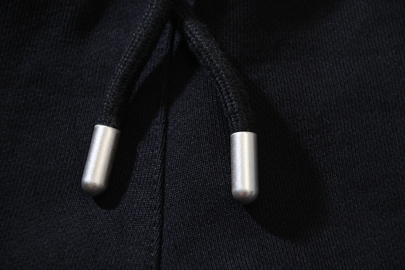 OFF-WHITE "Chain Link Arrow" Metal Texture Cotton Sweatshorts