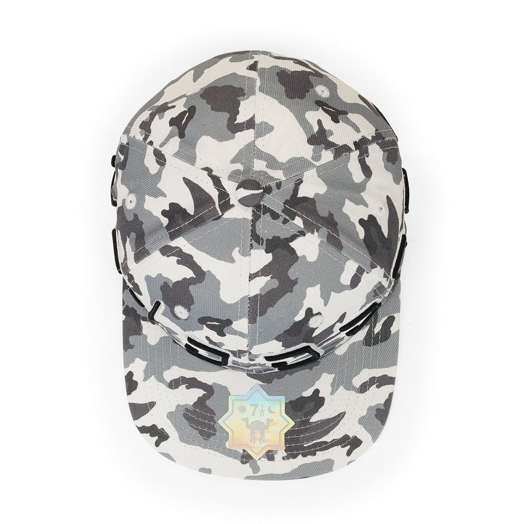 MURD333R.FM CAMO FITTED BASEBALL CAP
