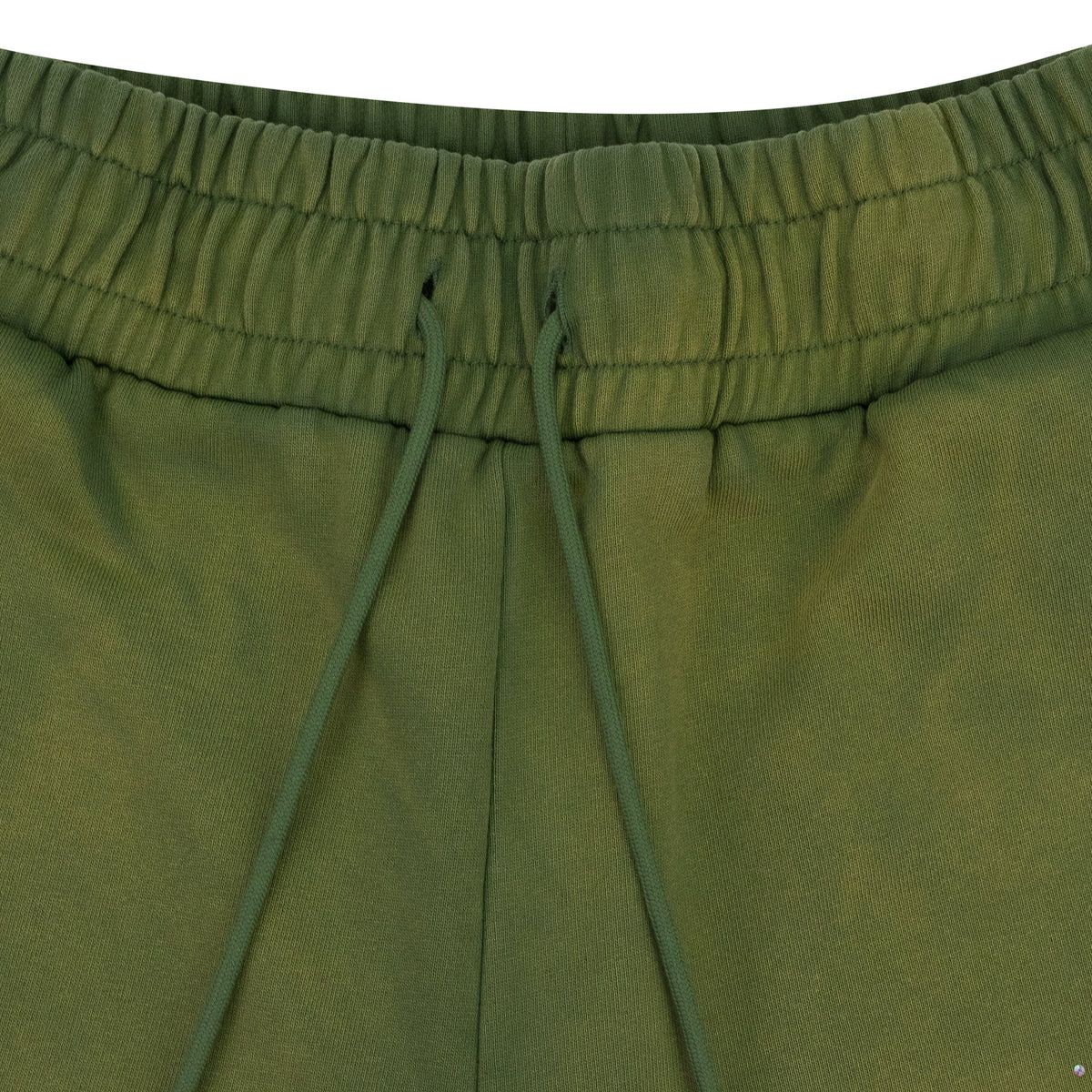 GREEN FLAME GLASS SWEATSHORTS