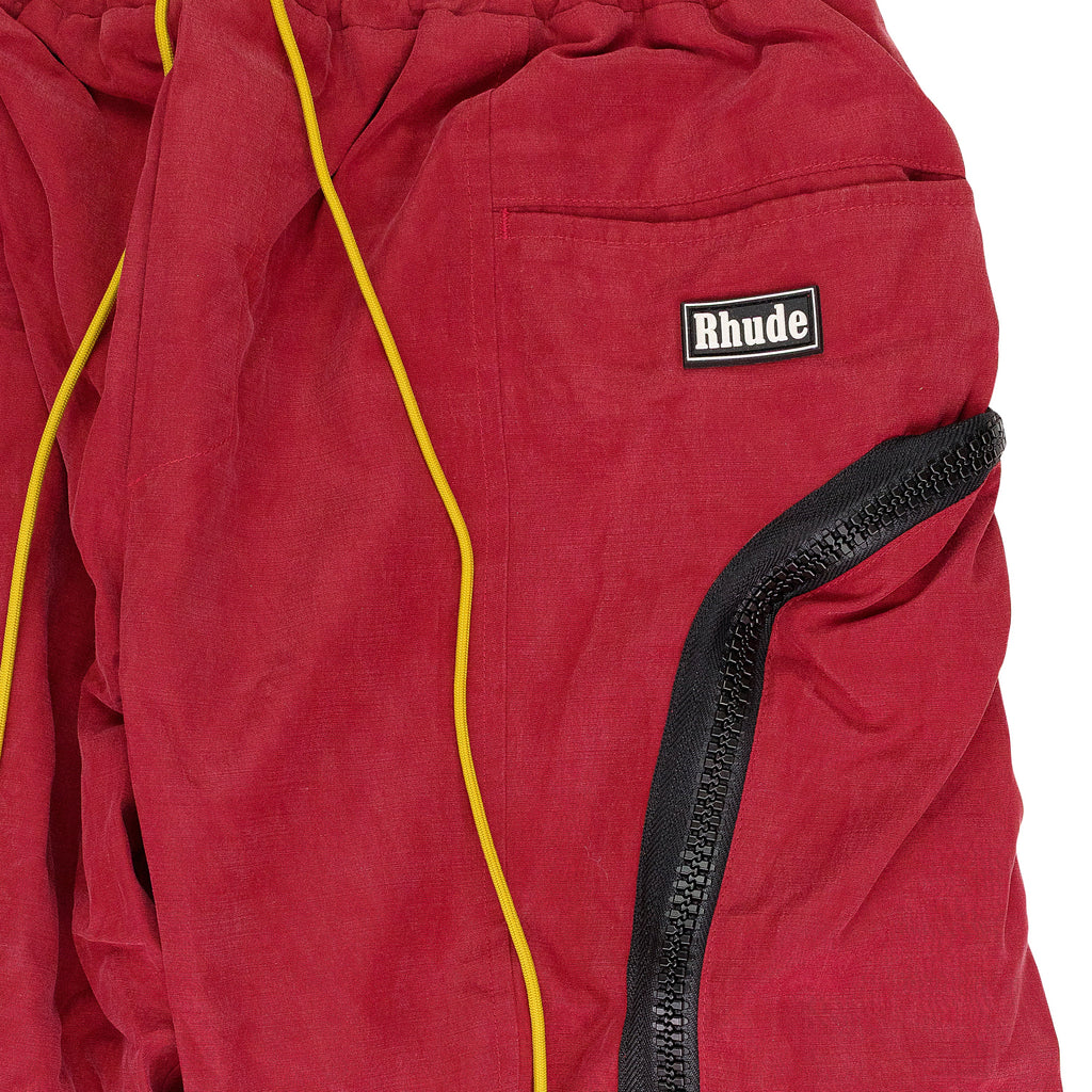 RED YACHTING TRACK PANTS