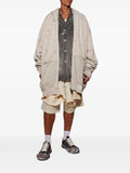 Maison MIHARA YASUHIRO distressed zip-up hoodie