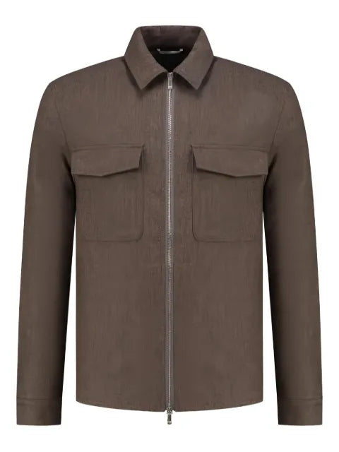 Marco Pescarolo zip-fastening shirt jacket
