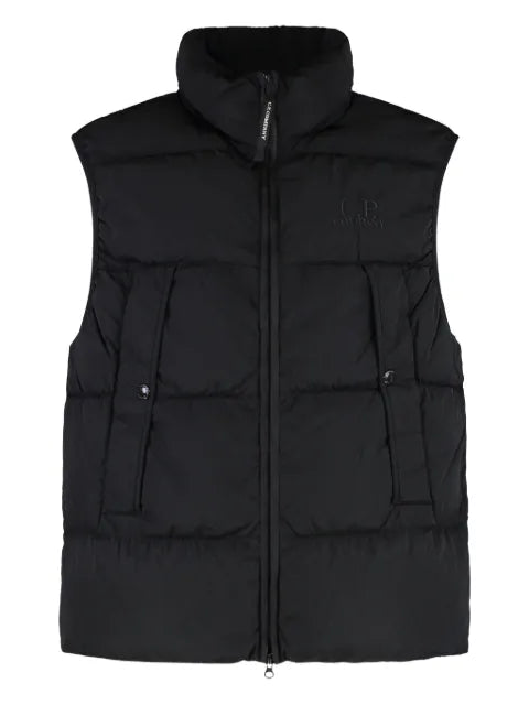 C.P. Company quilted turtleneck vest
