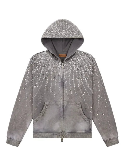 BIRTH OF ROYAL CHILD crystal-embellished hoodie