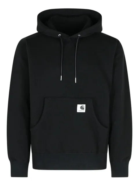sacai drawstring hoodie