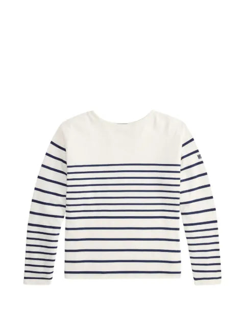 Polo Ralph Lauren striped-pattern boat-neck sweater