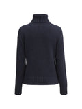 Sporty & Rich S&R Nautical knitted turtle-neck sweater