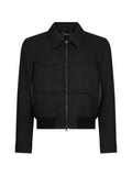 TOM FORD lacquered wool tricotine battle jacket