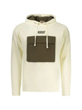 RIFLE logo-print flap-pocket hoodie