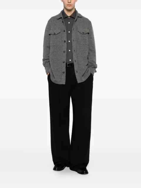 Eleventy button-up flap-pocket cardigan