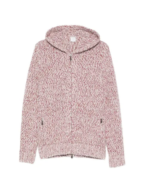 Eleventy zip-up hood cardigan