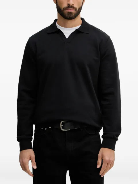 Lindbergh spread-collar sweatshirt