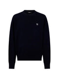 DSQUARED2 metal D2 Upside Down knit pullover