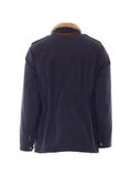 Brunello Cucinelli Techno cotton safari jacket with Thermore® padding and shearling