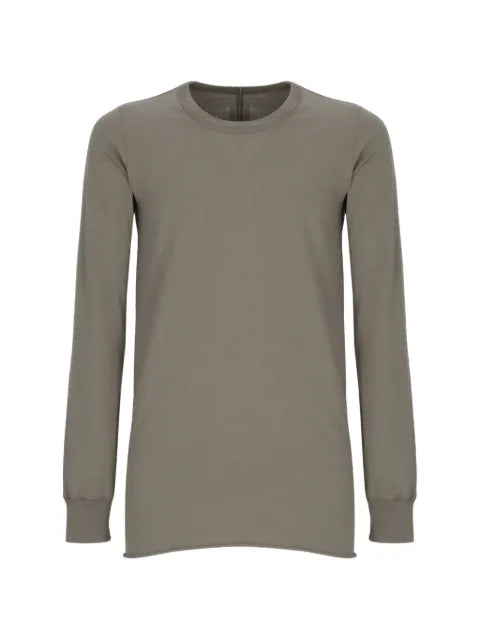 Rick Owens raw-cut long-sleeve sweater