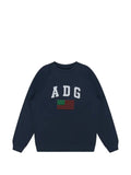 Denim Tears 1619 logo-print raglan-sleeve sweatshirt