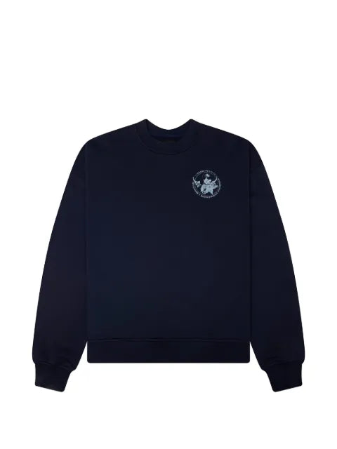 Nahmias graphic-print crew-neck sweater