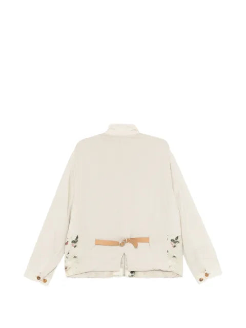 Undercover floral-print zip-up jacket