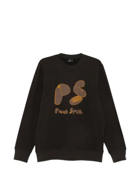 Paul Smith logo-print cotton sweater