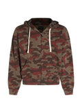Daily Paper camouflage-print zip-up hoodie