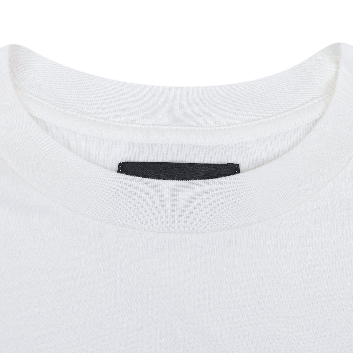 Coconut Milk Oversized Cutoff T-shirt