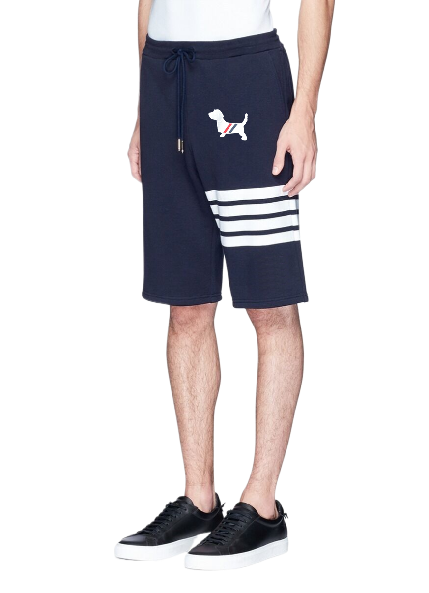 Thom Browne Style Puppy Shorts