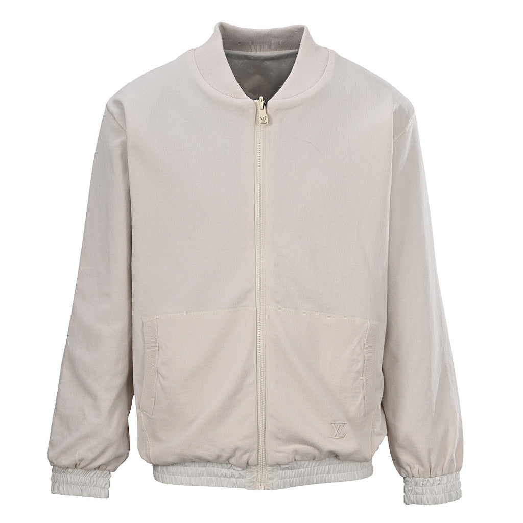 Louis Vuitton Tricolor Monogram Reversible Bomber Jacket