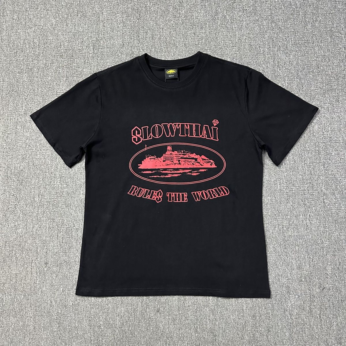 Corteiz Multi‑Logo Graphic Oversized Tee Streetwear Unisex