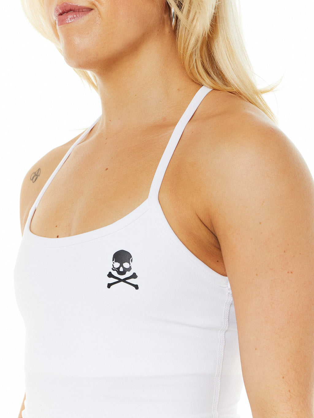 Spacedye Slim Racer Crop Tank