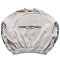 Fear Of God Essentials New York Heavy Fleece Cropped Sweatshirt - Smoke Grey