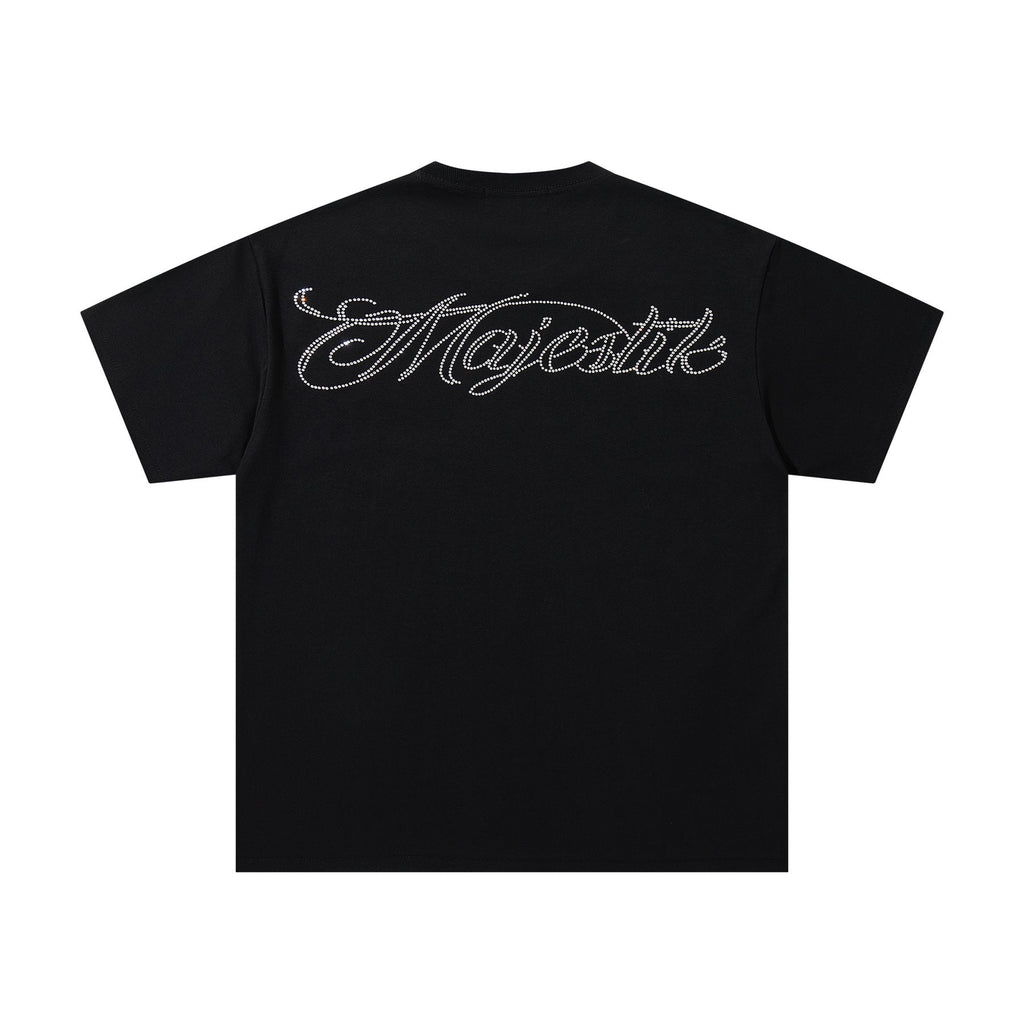 MAJESTIK Monster Graphic Short-Sleeve T-Shirt