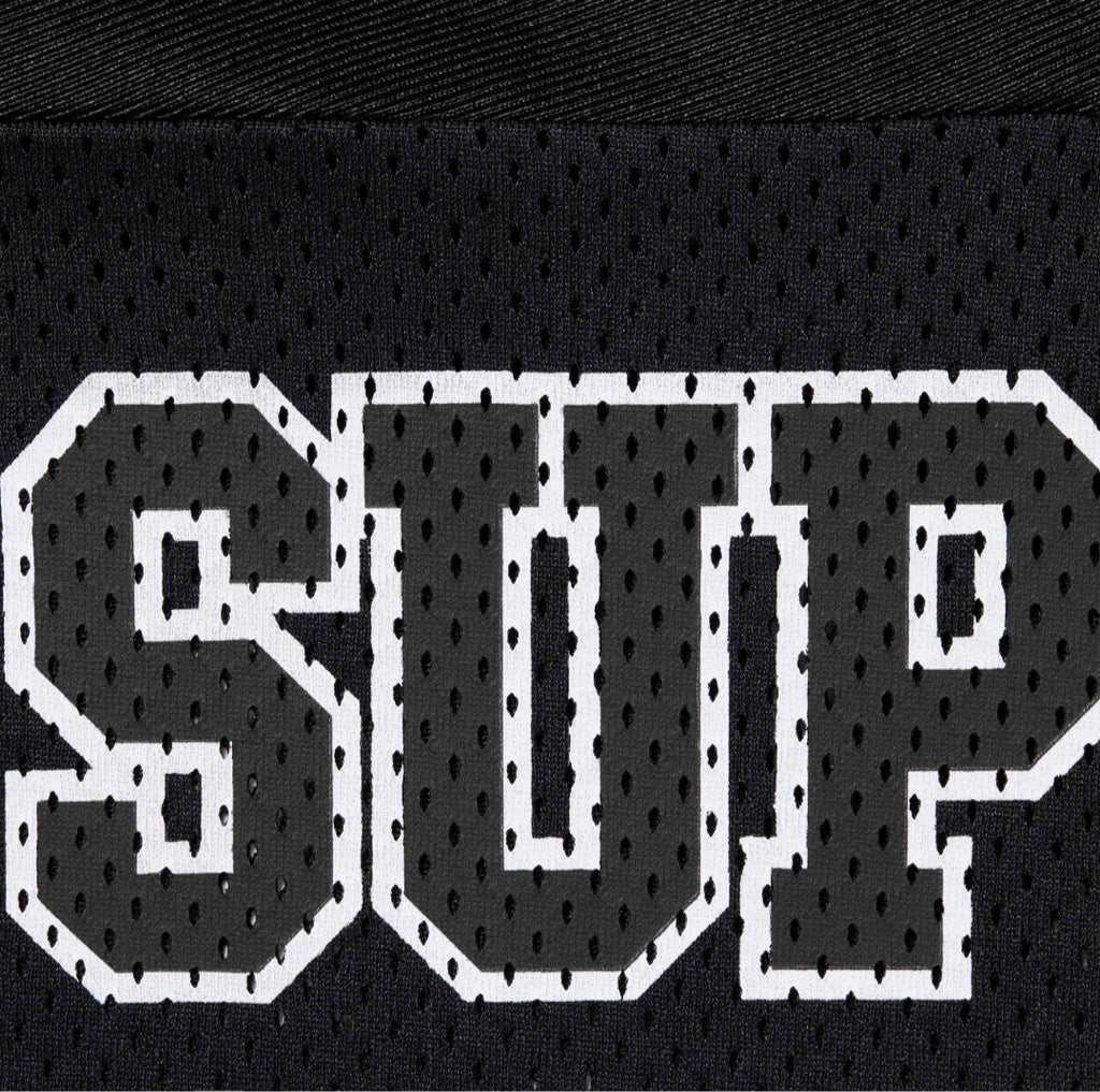 Supreme Number Graphic Mesh Football Jersey