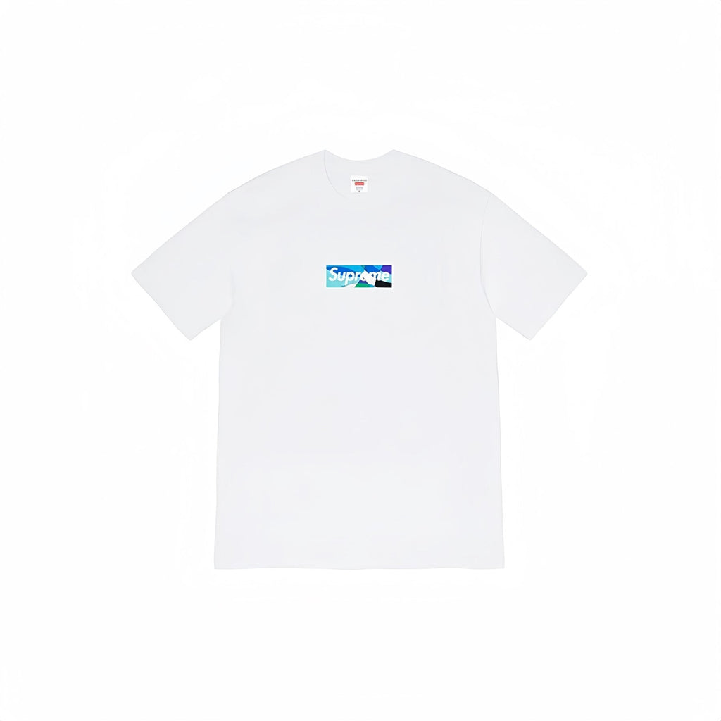 Supreme Blue/Teal Box Logo Short-Sleeve T-Shirt
