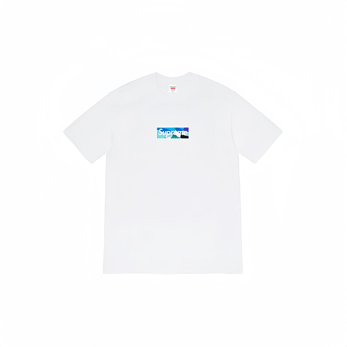 Supreme Blue/Teal Box Logo Short-Sleeve T-Shirt