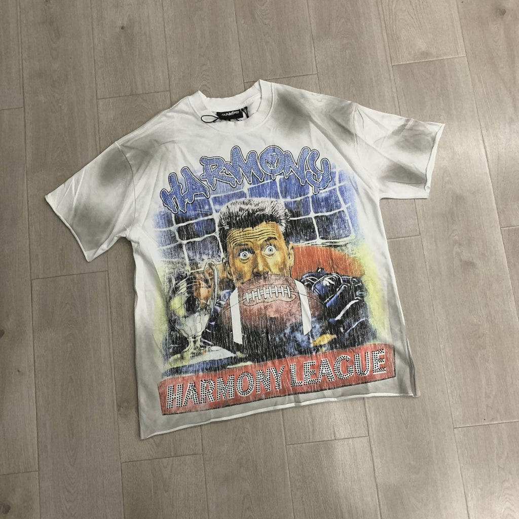 HARMONY Soccer Cup Schedule Graphic Short-Sleeve T-Shirt
