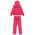 Sp5der Arched Graphic Hoodie & Pants Matching Set