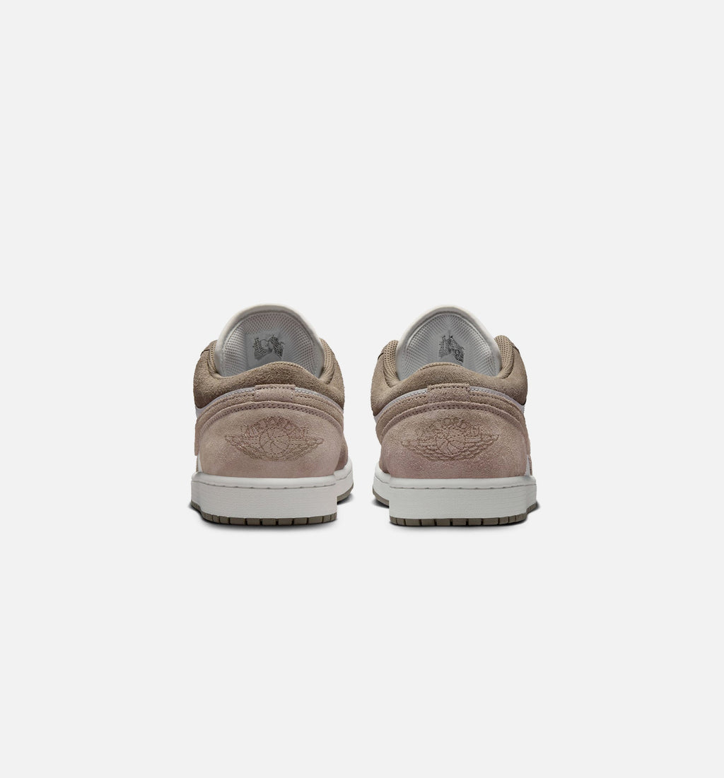 Air Jordan 1 Low Men's Lifestyle Sneakers - Olive Grey/Enigma Stone/Summit White