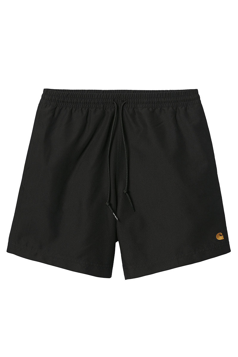 CARHARTT WIP CHASE SWIM TRUNKS Black / Gold