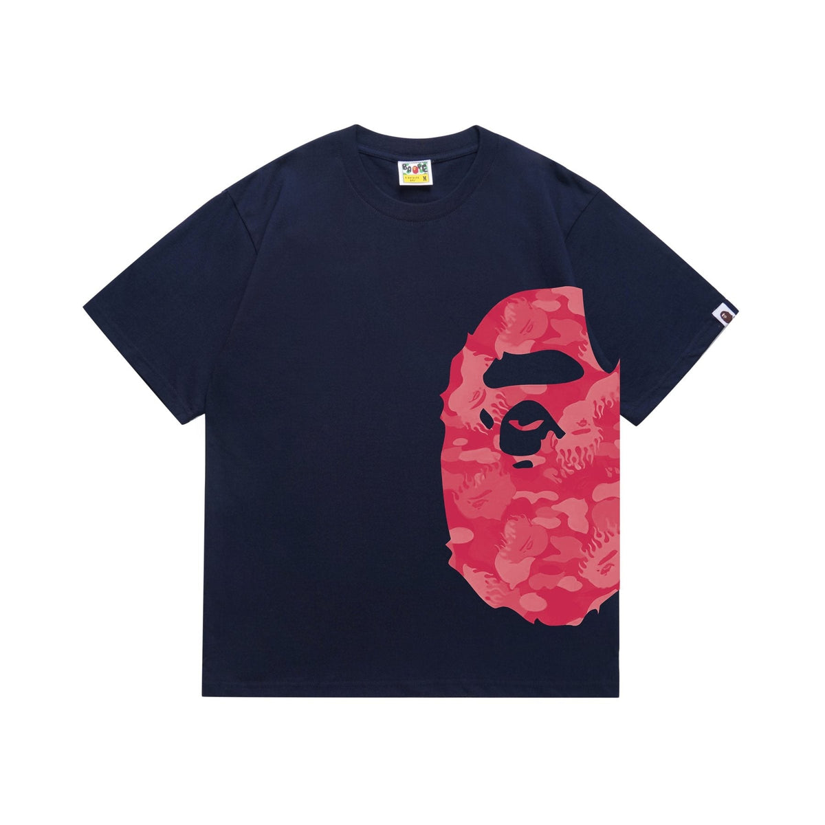 BAPE Pink Camo Ape Head Graphic T-Shirt