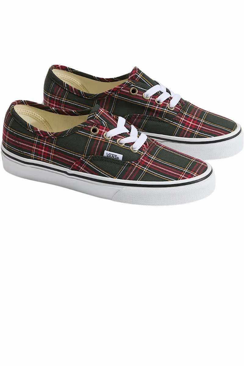 VANS AUTHENTIC TARTAN Red Green