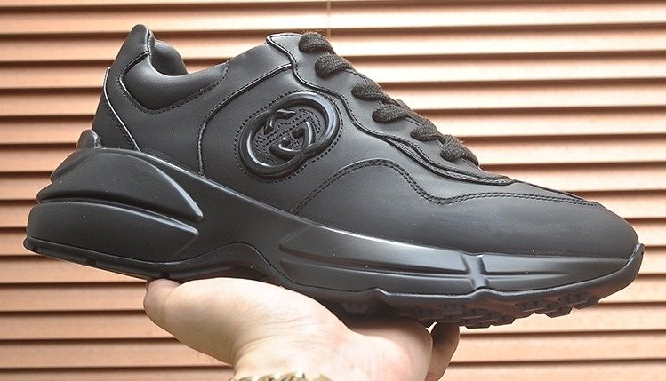 Gucci Tonal Chunky Low-Top Sneakers