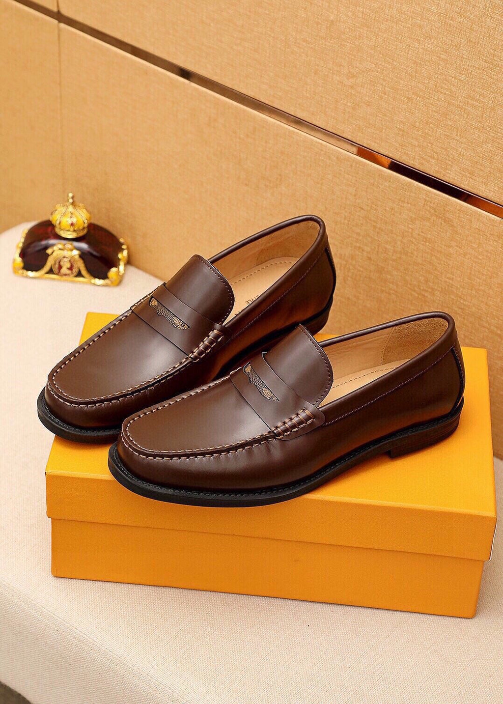 Louis Vuitton Penny Loafers