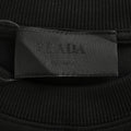 Prada Backpack Pocket Crewneck Sweatshirt Black